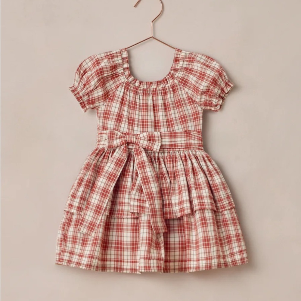 Noralee Annette dress in holiday tartan